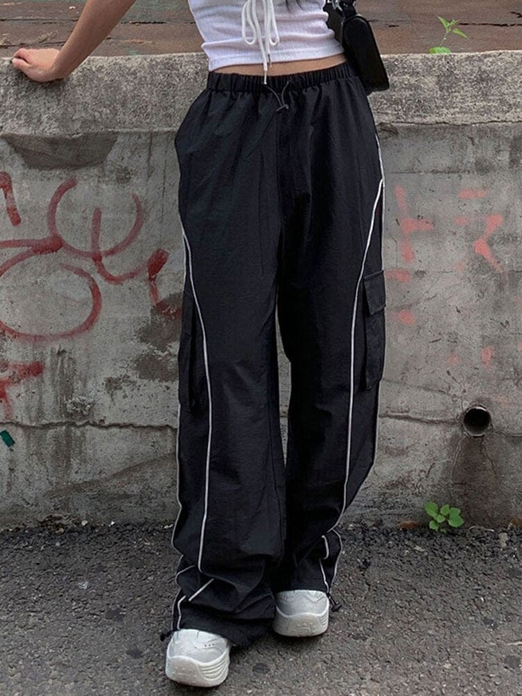 Y2K Low Rise Cargo Pants