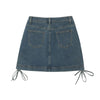 Y2K Mini Jean Skirt