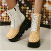 Lace Up Y2K Chunky Boots