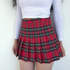 Plaid Y2K Mini Skirts
