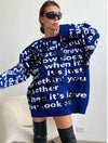 Y2K Oversized Sweater