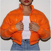Women's Y2K Cropped Puffer Jacket