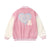 Pink Varsity Y2K Jacket