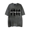 Shadow Graphic Y2K Shirt