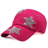 Y2K Star Rhinestone Cap