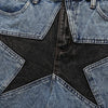 Y2K Star Denim Shorts