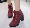 Zipper Y2K Lace Up Boots